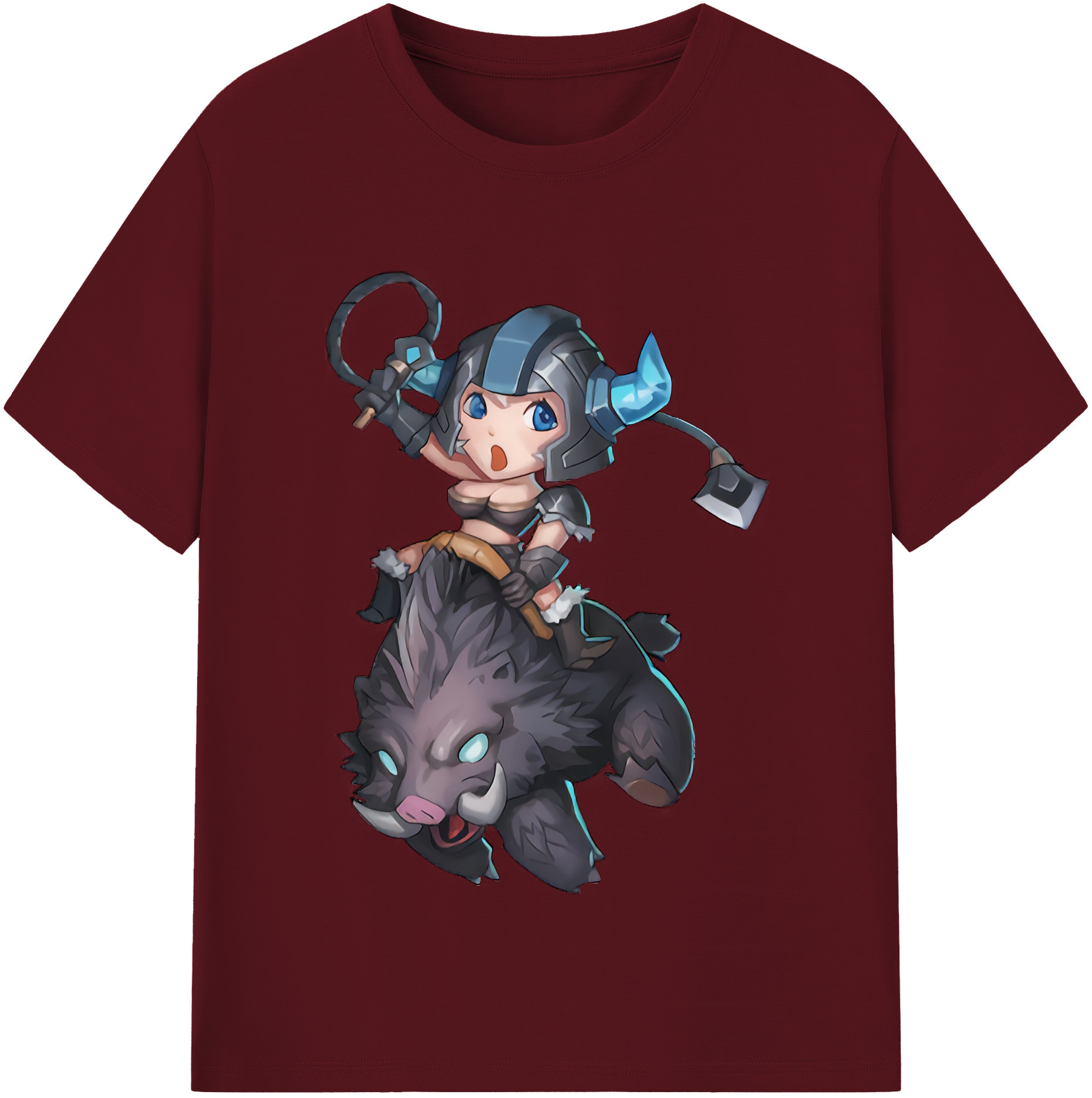 リーグ・オブ・レジェンド League of Legends LOL 綿100％半袖Tシャツ（フロントプリント）